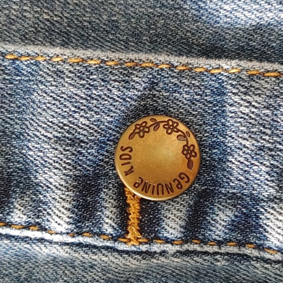 Osh Kosh Genuine Kids denim vest size 2T - Picture 8 of 9